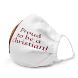 Premium face mask - Proud to be a Christian!